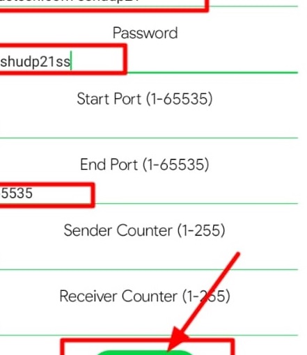 How to Setting SSH UDP Request